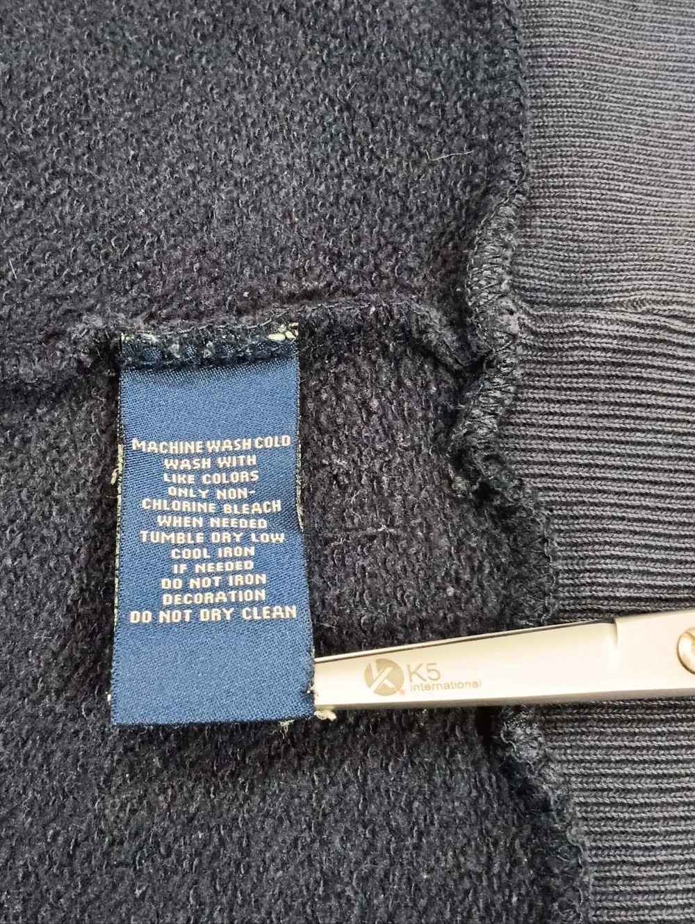 VTG Polo Jeans 67RL Ralph Lauren Hoodie Sweatshirt Men's XXL Distressed Grunge - Picture 16 of 16